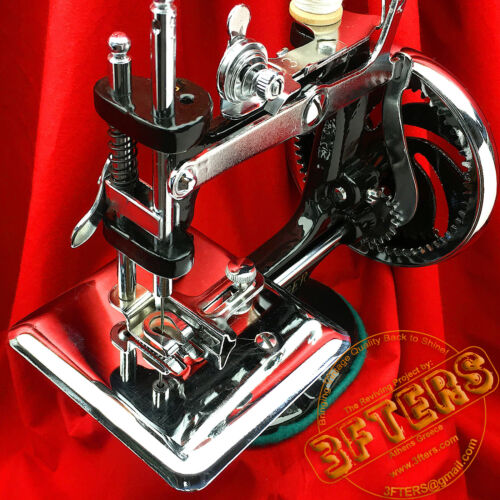 SINGER 20 Child Toy Sewing Machine SewHandy 20-1 Restored by 3FTERS - Picture 5 of 10