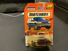 MATCHBOX FORD '32 '33 '36 COUPE STREET ROD CUSTOM 300 '57 COLLECTION 4/8/25
