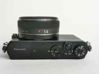 Mint] Panasonic LUMIX DMC-GM1 Black Digital Camera English