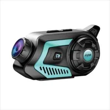 6 Group Talk Voice Intercom Motorcycle Dash Cam Recorder Helmet Bluetooth WiFi