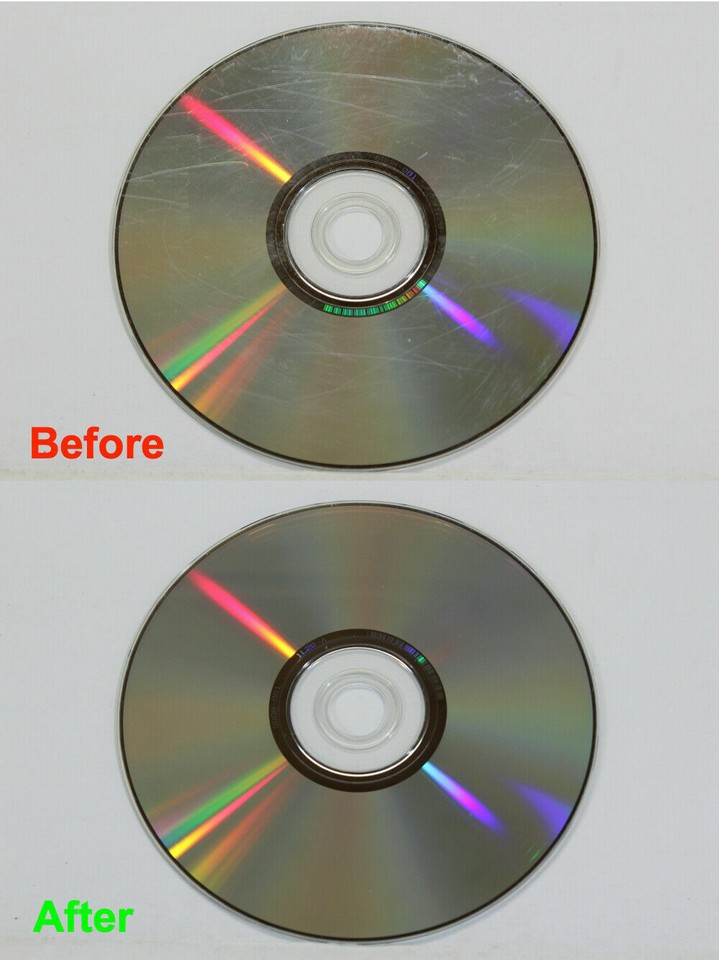 400 Disc Professional CD DVD Blu-ray Repair Resurfacing Service XBox ...