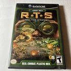 Army Men RTS  (Nintendo GameCube,2004) * UNTESTED * Complete With Caution Book