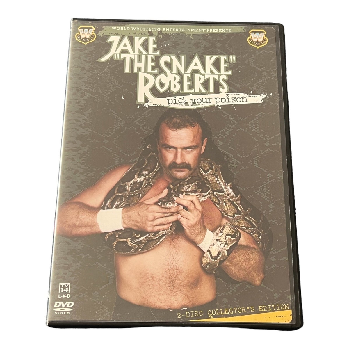 【レアあり】☆WWE DVD 8本セット 2001〜2005☆ Jake The Snake Roberts Pick Your Poison (2005) 2-Disc Set