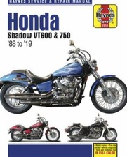 Image of Honda Shadow VT600 & 750 (88-19) by Haynes Publishing