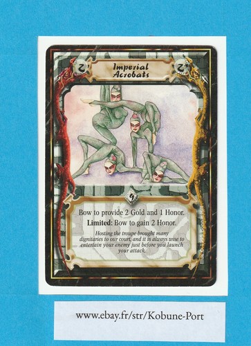 Rares Imperial Edition IE ImE L5R CCG Legend of the Five Rings Clan Wars - Picture 128 of 134