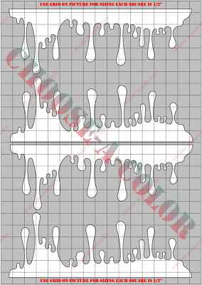 DRP1020P-X Drips RC Body Paint Mask Kit In Colors