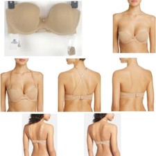 B.tempt'd Wacoal b.delight'd Strapless Convertible Bra Praline Ch Siz New 954192