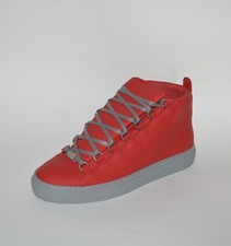 NEW BALENCIAGA HITOP LEATHER SNEAKERS US 9 EU 39 WOMENS
