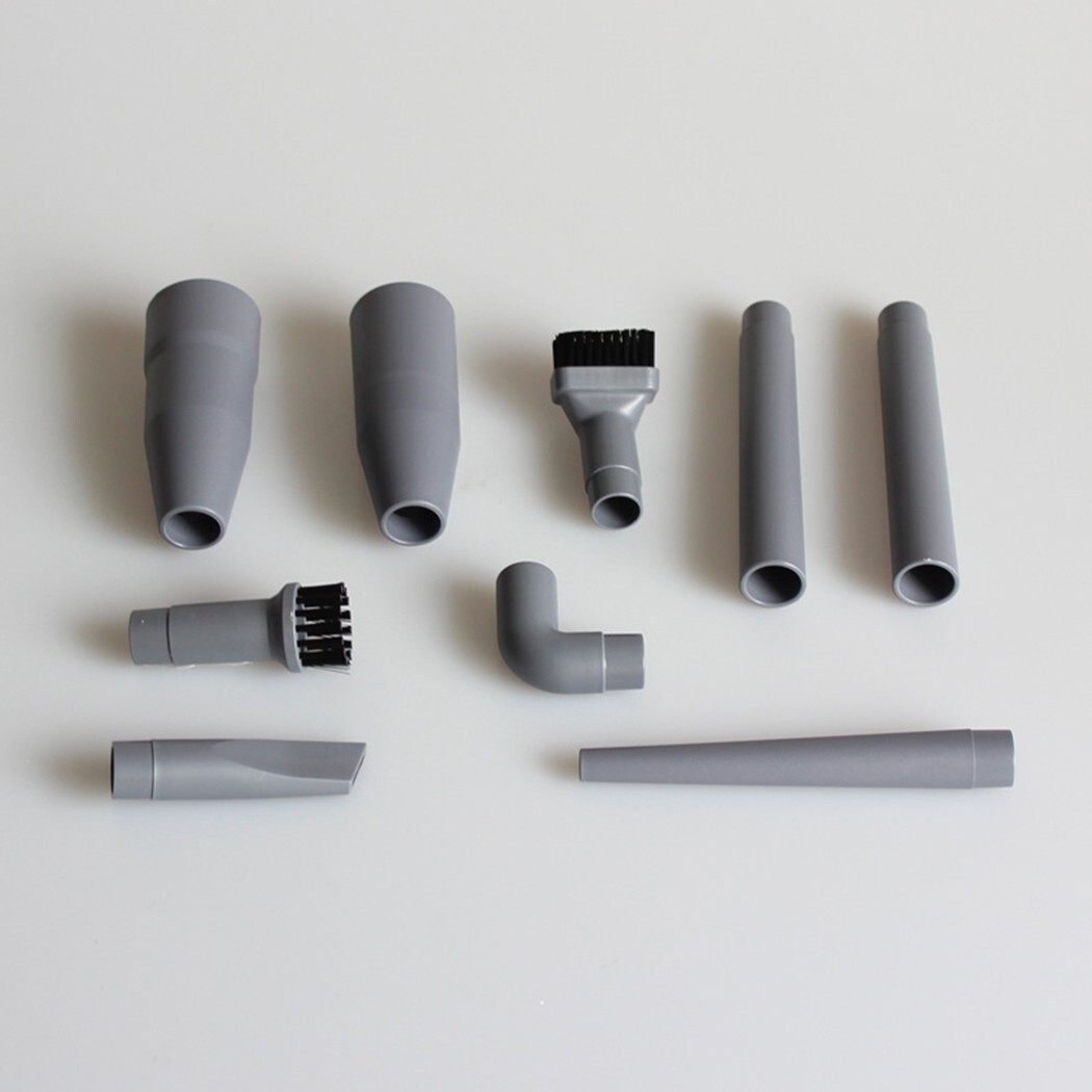 Powerful Dust Absorber Nozzle Set 9pcs Parts Brush for Comprehensive Cleaning!