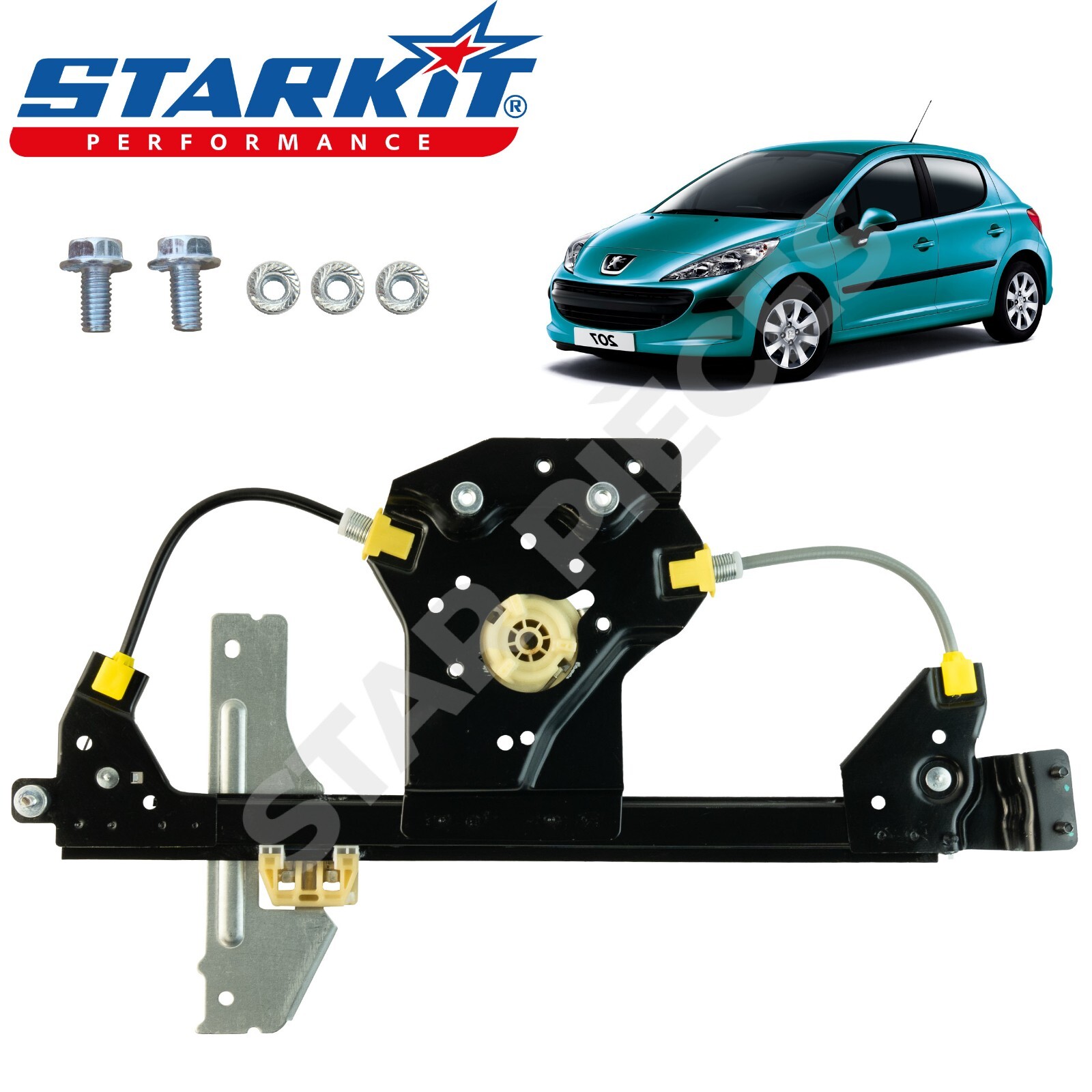 Lève-vitre électrique arrière gauche défectueux ? Réparation Peugeot 207 5 portes