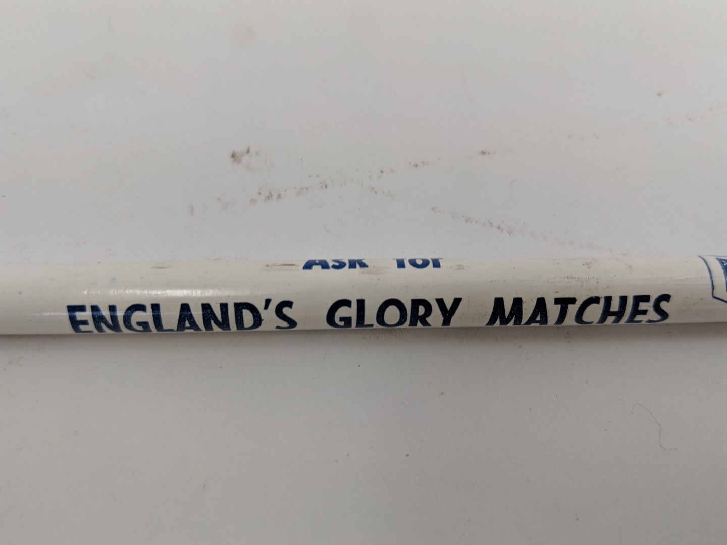 Vintage ENGLAND'S GLORY MATCHES Advertising Pencils Lot of 15 + 3