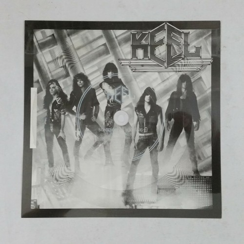 KEEL Somebody's Watching MCA42005 7" 45rpm Flexi Disc VG++