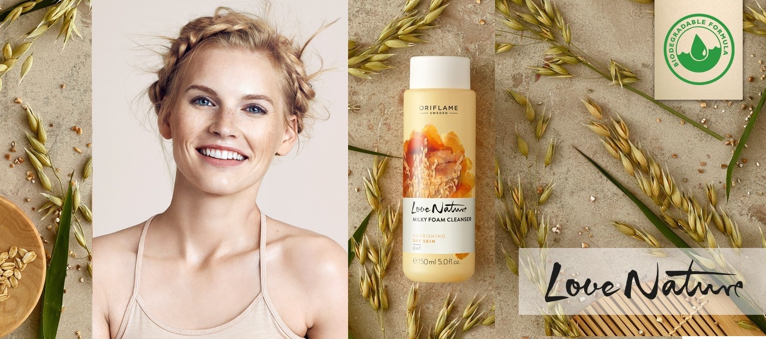 milky foam cleanser oriflame