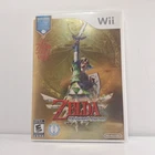 Zelda Skyward Sword Nintendo Wii w Game Disc All Manuals No Music Tested Working