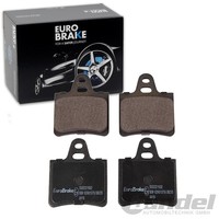 Eurobrake BremsbelÄGe Satz Hinterachse Passend FÜR CitroËN Bx Cx Xantia Xm