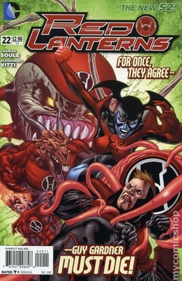 Red Lanterns #22A VF 2013 Stock Image