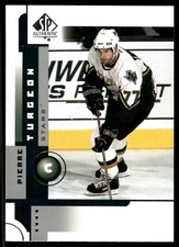 Pierre Turgeon 2001-02 SP Authentic #25 Stars NHL READ FREE SHIP AutographDen