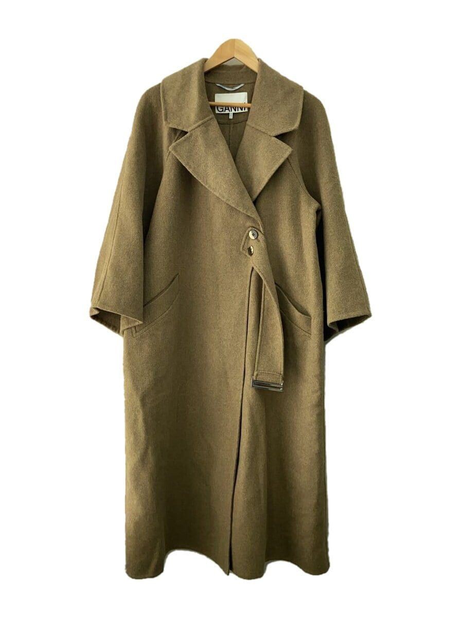 ALTRA GANNI ALTRO CAPPOTTO 34 LANA KAKI