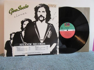 Gino Soccio lp closer vinyl record PROMO atlantic 16042