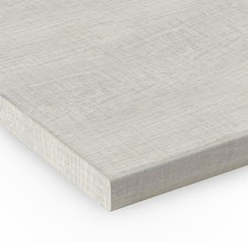 Alaska  Kitchen Laminate Worktop 1m Lenght X 600mm X 38mm Round Edge