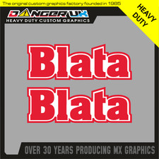 BLATA MINI MOTO QUAD MINIQUAD STICKERS GRAPHICS DECALS