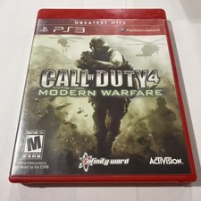 Call of Duty 4 Modern Warfare Greatest Hits PS3 Sony PlayStation 3 Complete Test