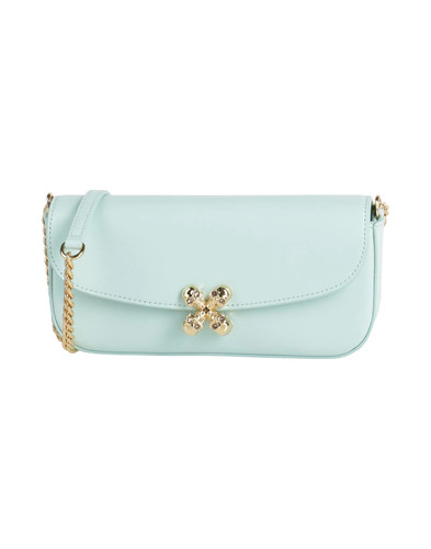 McQueen - Women - Textured-leather Crossbody bag - Light green