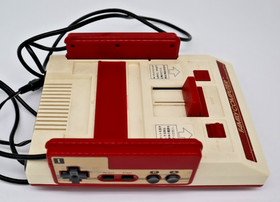 Nintendo Famicom Console HVC-002 with AC Adapter & RF Switch Tested Working