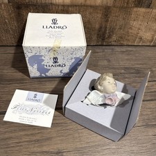 LLADRO | SERAF WITH HOLLY ORNAMENT ✪NEW✪ 6394 SERAFIN CON ACEBO RARE BOY 06394