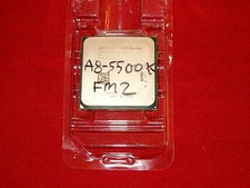 AMD A8-5500K CPU Socket FM2 & FM2+ Radeon HD 7560D Graphics 65W 5500 Processor