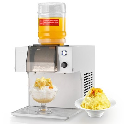 Uimoso Snowflake Ice Maker 132LBS/24H Ice Shaving Machine for Home Party Use