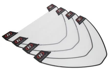 RACING OPTICS RealShield Hat Face Shield 4pk ANSI Cert RS15001A-4