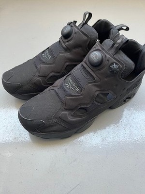 Reebok Pump Fury Men US 10.5 Triple Black Used Outlet Sample