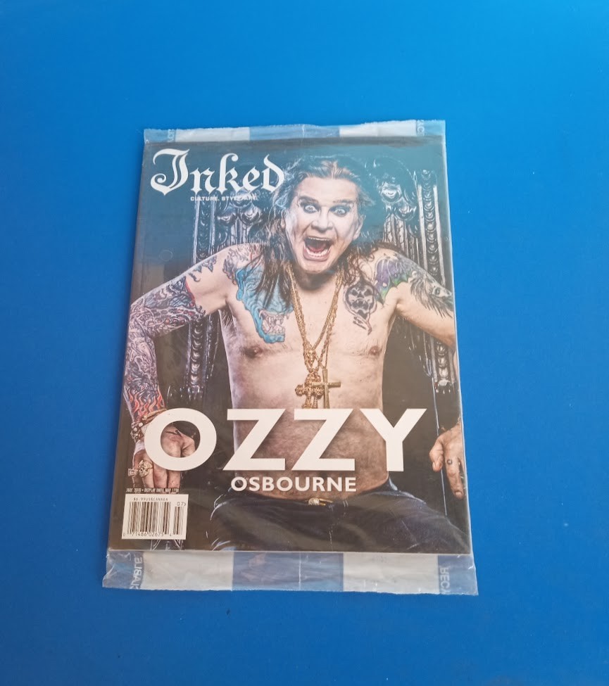 Ozzy Osbourne Inked Mag July 2019 NEW/SEALED