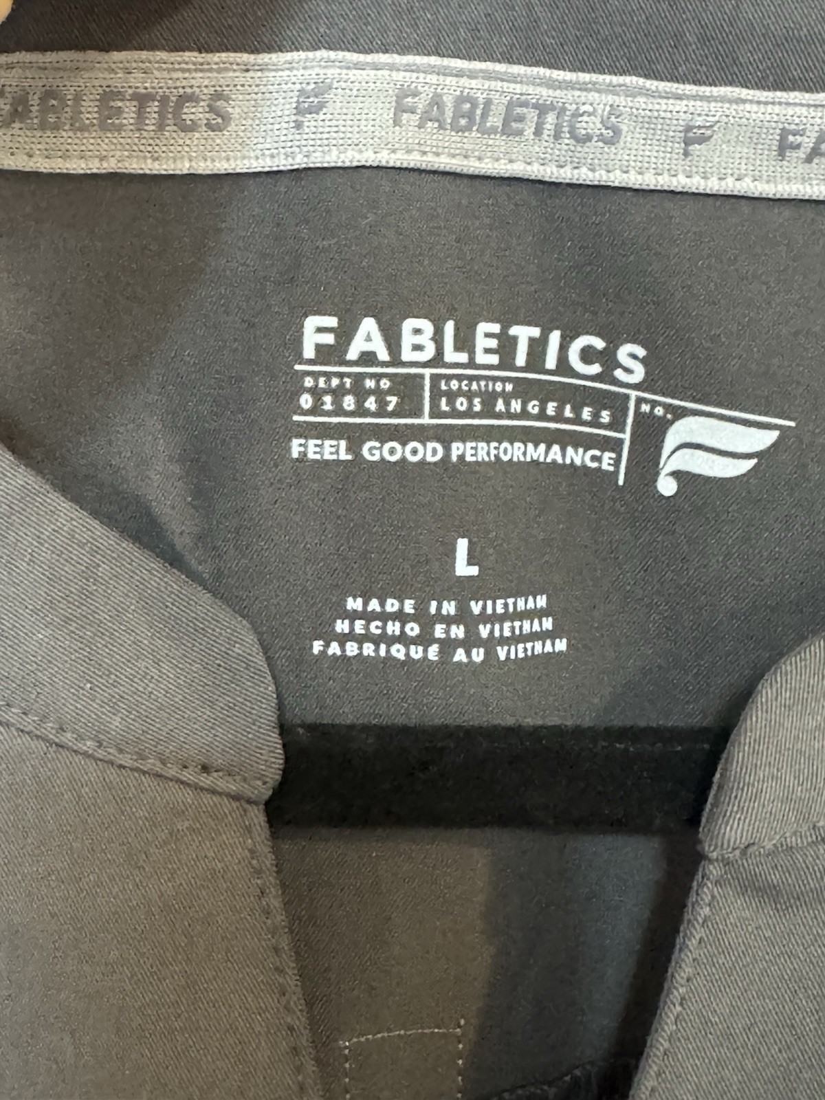 Fabletics Technical Collection Scrub Top Womens S… - image 3