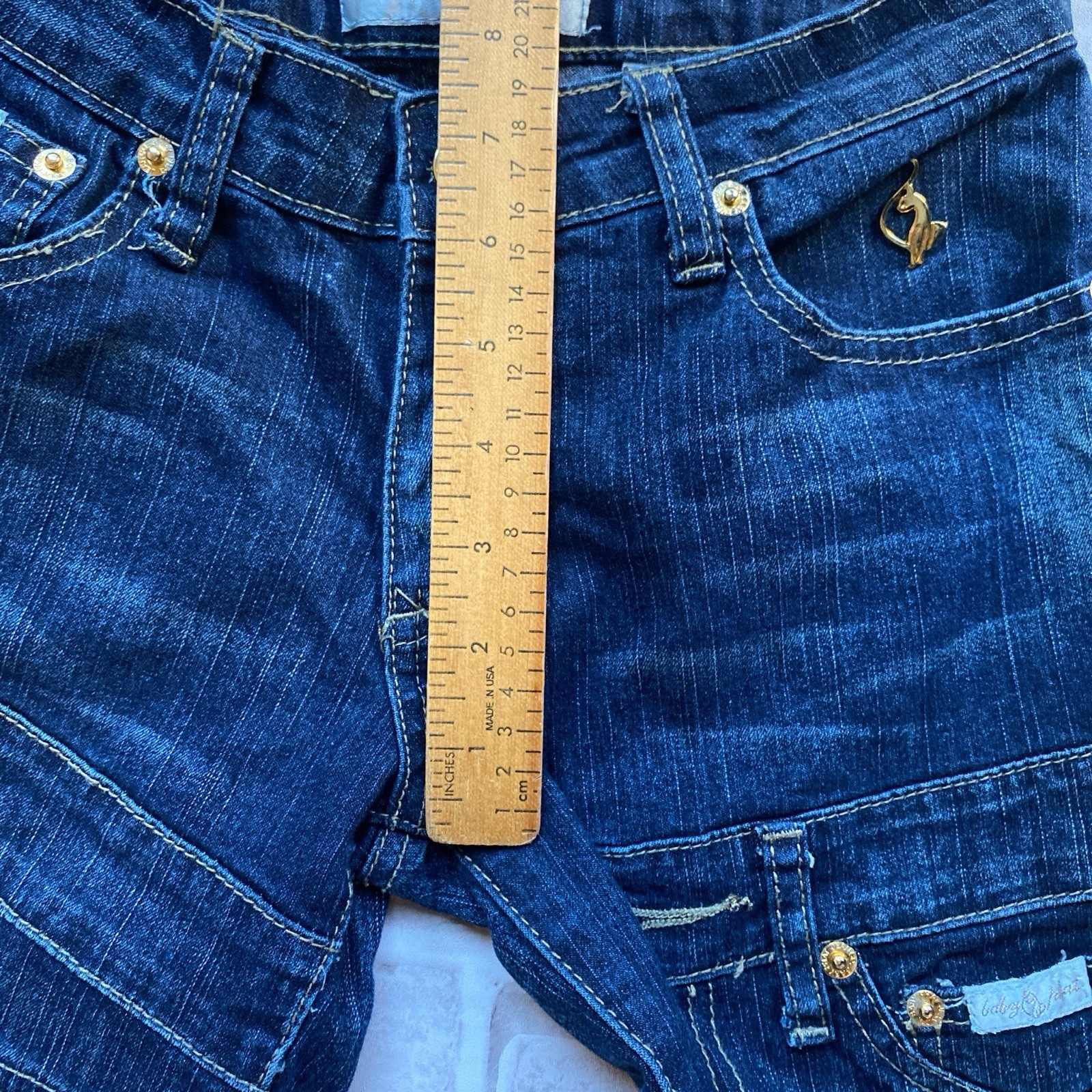 ARCHIVE Baby Phat Multi-Pocket Patchwork Jeans Y2… - image 7