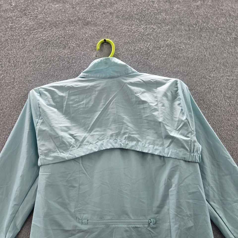 Pearl Izumi Women Jacket M Blue Windbreaker Cycling Quest Barrier Convertible - Image 4 of 4