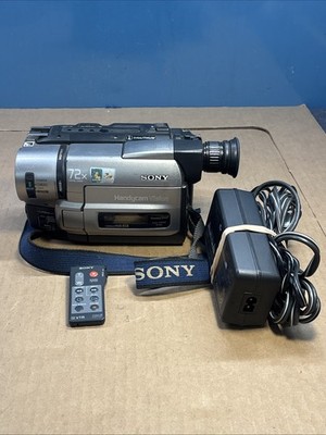 Sony Handycam CCD-TRV85 NTSC Hi8 Camcorder w/Nightshot TESTED WORKING 