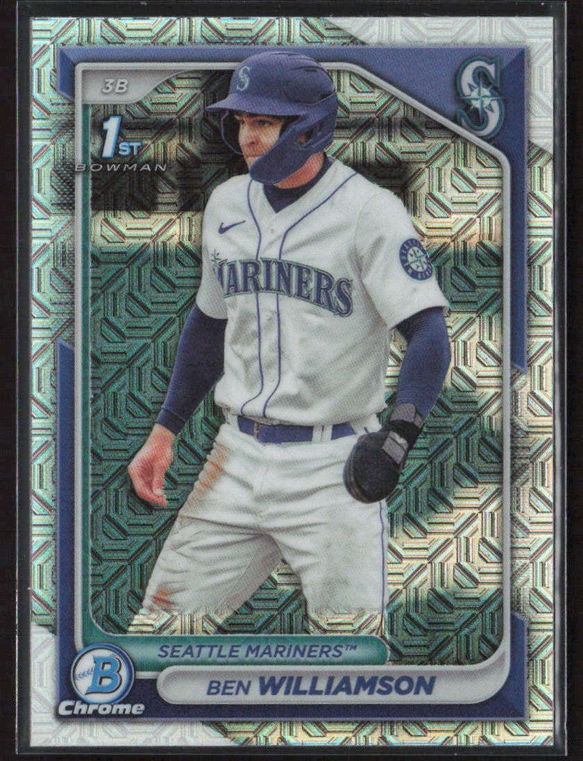 2024 Bowman #BCP-67 Ben Williamson Chrome Prospects Mojo Refractors