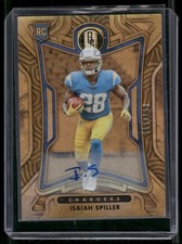 Isaiah Spiller 2022 Panini Gold Standard Rookie Auto Autograph #D /199