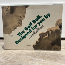 1973 Arnold Palmer 12 Classic Golf Balls nos. 1-4 Surlyn cut-proof cover NIB