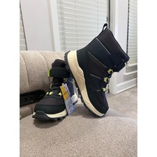 Cat Jack Charcoal Gray Waterproof Snow Boots Apreski Size 10 Kids