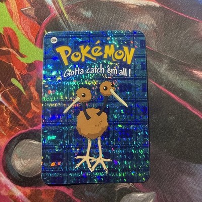 Doduo #084 - Vintage Vending Machine Prism Sticker 2000 - Pokemon Card