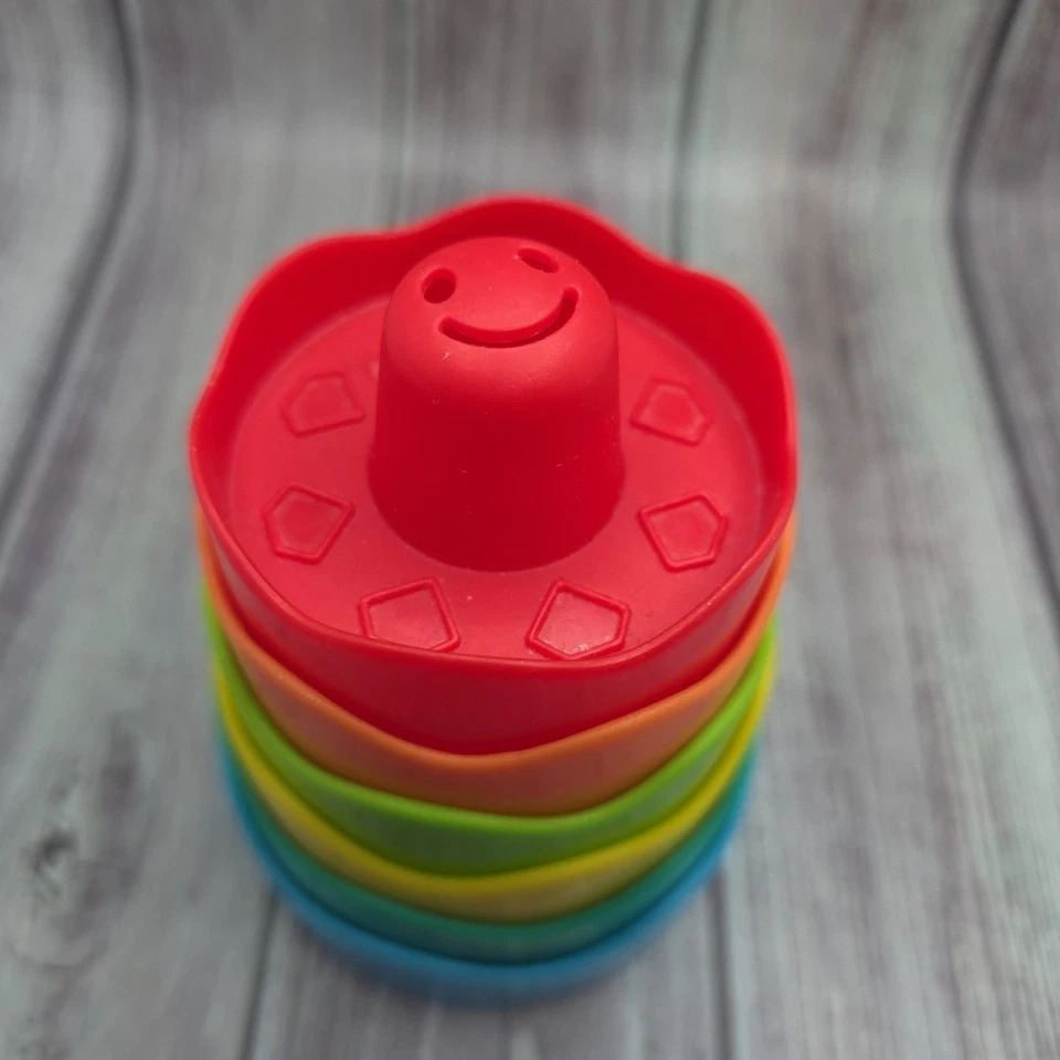 Discovery ToysStack & Spin 旋转上衣益智玩具 ~ 二手 ~ 清洁 ~ 形状良好 — 第 2/4 张图片