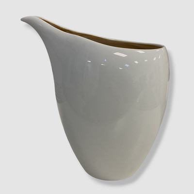 $45 Neiman Marcus White Brushstroke Gold Creamer 1-Piece