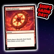 Wheel Of Fortune - Custom Art Magic: The Gathering Playtest Card - Commander EDH
