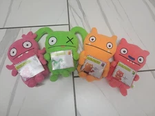 Ugly Dolls Set of 4 Plush Toys Moxy New