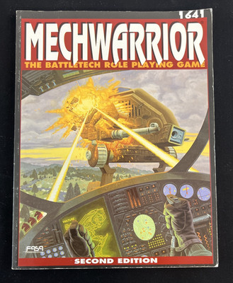 Mechwarrior: The Battletech Role-Playing Game 1641 FASA 2nd Edition 1991