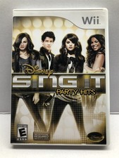 Disney Sing It: Party Hits - Nintendo Wii - Complete w/ Manual - Tested Working