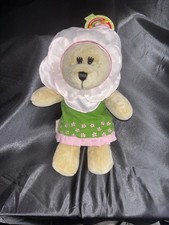Starbucks Bearista Bear 92nd Edition 2010 Spring Flower Collectible Plush Bear